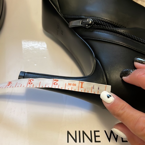 Worn once Nine West booties. Size8 - Picture 7 of 7